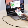 Кабель Usams Cable USB-C to USB-C PD 100W 1.2m Black (US-SJ459): Длина 1.2 м