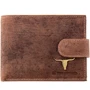 Мужское портмоне DNK Leather коричневое (DNK-02L-BAW-TAN)