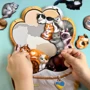 Дерев'яний пазл рамки-вкладаші Ubee "Котики-муркотики" (ПСФ133): Призначення іграшки Математические навыки, Знакомство с окружающим миром, Логическое мышление, Любознательность, Мелкая моторика, Пространственное восприятие, Развитие внимания, Развитие воображения, Развитие памяти, Раз