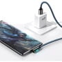 Кабель Baseus USB Cable to USB-C Legend Elbow 66W 1m Blue (CACS000403) фото 7