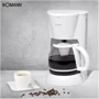 Кофеварка Bomann КА 183 CB white: Мощность, Вт 900