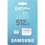 Карта пам'яті Samsung 512GB microSDXC Class 10 UHS-I U3 V30 A2 EVO Plus + adapter фото 4