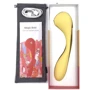 Вакуумный вагинально-клиторальный стимулятор Magic Motion Bobi Yellow, управление со смартфона