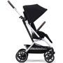 Прогулянковий візок Cybex Eezy S Twist+ 2 SLV B Moon Black з бампером (522001087) фото 9