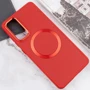Чехол для телефонов TPU Case Bonbon Metal Style with MagSafe Red for Samsung S901 Galaxy S22: Материал TPU (термополиуретан)