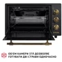 Електрична духовка настільна PERFELLI LAGGIO 37 BLACK RETRO: Кількість режимів нагріву (роботи) 3