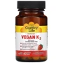 Country Life Certified Vegan K2 500 mcg Витамин K-2 60 капсул