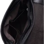 Чоловіча сумка планшет Borsa Leather чорна (K13822-black): Застібка Механічна
