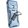 Чохол для телефона Mobile Case Camshield Army Ring Light Blue для Xiaomi Redmi 10C: Матеріал TPU (Термополиуретан) і полікарбонат