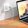Кабель Hoco Cable USB-C to USB-C U112 3A 60 W 1m Gray: Довжина 1 м