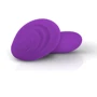 Вибромассажер с анальным и клиторальным стимулятором, и подогревом BOSS Remote wearable vibrator Purple (BS561007-2)