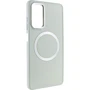 Чехол для телефонов TPU Case Bonbon Metal Style with MagSafe White for Samsung A256 Galaxy A25 5G