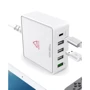 Зарядное устройство Adonit Wall Charger ThunderPort 4xUSB and USB-C H60 60W White: Особенности Быстрая зарядка
