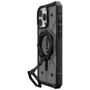 Чехол для iPhone Urban Armor Gear UAG Pathfinder Clear Magsafe Ash/Black Stand (1144651BV02) for iPhone 16 Pro Max: Материалы поликарбонат и полиуретан