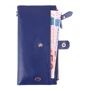 Женский кошелек ST Leather Accessories синий (NST420-dark-blue): Материал Натуральная кожа