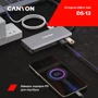 Адаптер Canyon Adapter DS-12 USB-C to 4xUSB+USB-C+2xHDMI+VGA+RJ45+SD+microSD+PD+3.5mm (CNS-TDS12) фото 8