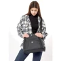 Женская спортивная сумка Sambag Vogue BKS черная тканевая (90153065): Пол Женский