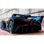 Машинка спортивная металлическая Bugatti Divo Bburago 1:24 3 цвет свет, звук (2400) фото 5