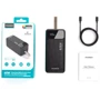 Внешний аккумулятор Choetech Power Bank 50000mAh PD 65W Black (B733-CCBK)