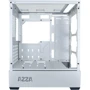 Корпус AZZA CSAZ-430W-DF2: Материал передней панели металл+пластик+акриловое стекло