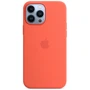 Чехол для iPhone Apple Silicone Case with MagSafe Nectarine (MN6D3) for iPhone 13 Pro Max