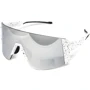Спортивні окуляри Окуляри захисні відкриті Global Vision Astro White (G-Tech™ silver), дзеркальні сірі у білій оправі (з можливістю встановлення діоптричної вставки) (GV-ASTRW-SM)