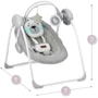 Детские качели MoMi Liss Bear Turquoise (BULE00015) фото 5