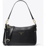 Женская сумка через плечо Michael Kors Jet Set Charm Md Tz Pochette Xbody черная (32S1GT9C8L001)