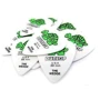 Медіатор Набор медиаторов DUNLOP 424R.88 TORTEX WEDGE Refill: Форма медіатора Standard