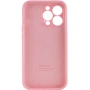 Чехол для iPhone Mobile Case Silicone Case Full Camera Protective Light Pink for iPhone 15 Pro Max: Цвет розовый