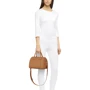 Женская сумка саквояж Furla Alba S коричневая (993279): Тип Сумки