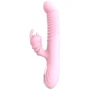 Вибратор с ротацией и толчками BOSS G Spot Thrusting Vibrator Elisa Pink