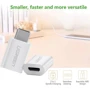 Адаптер Ugreen Adapter US157 USB-C to MicroUSB White (30154): Додаткові роз'єми microUSB