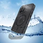 Чохол для iPhone Shellbox DOT Solid Dropproof And Waterproof Case Black for iPhone 12 Pro: Матеріали полікарбонат і поліуретан