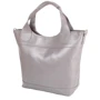 Женская сумка тоут Laskara серая (LK-DD218-grey): Стиль Повседневный (Casual)