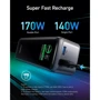 Внешний аккумулятор Anker Powerbank Prime 27650mAh 250W Black: Особенности быстрая зарядка, Индикатор заряда