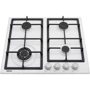 Варильна поверхня газова Eleyus NIKA 60 WH CWF: Кількість конфорок 4