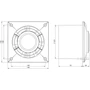 Вытяжной вентилятор Europlast L125W: Назначение Бытовой