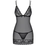 Комплект Obsessive 854-CHE-1 chemise, L/XL
