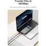 Кабель Baseus Cable USB-C to USB-C 100W 2m Gold/Black (P10377803U01-02) фото 12