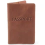 Обложка для документов DNK Leather коричневая (DNK-Pasport-Hcol-N)