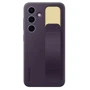 Чехол для телефонов Samsung Standing Grip Case Dark Violet (EF-GS926CEEGWW) for Samsung S926 Galaxy S24 Plus: Материал поликарбонат / силикон