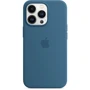Чехол для iPhone Apple Silicone Case with MagSafe Blue Jay (MM2G3) for iPhone 13 Pro