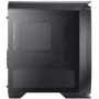 Корпус AeroCool Aero One Mini Frost-G-BK-v1 (ACCS-PB18043.11): Материал передней панели пластик