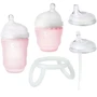 Набор детских антиколиковых бутылочек Olababy GentleBottle розовый (98005)