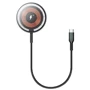 Зарядний пристрій WIWU Wireless Charger MagSafe High Tech Transparent M14 Black для iPhone 16 I 15  I 14 I 13 I 12 series: Кабель в комплекті отсутствует