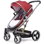 Дитяча коляска 2 в 1 трансформер Xiaomi Bebehoo stroller red