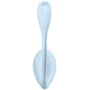 Виброяйцо Satisfyer Smooth Petal Connect App Light Blue