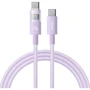 Кабель Baseus Cable USB-C to USB-C Display 2 Fast Charging 100W 1m Purple (P10382702511-00)
