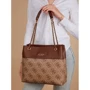 Сумка жіноча GUESS BERTA ELITE SOCIETY CARRYALL LGW коричнева (HWBB8688230-LGW): Країна виробник США